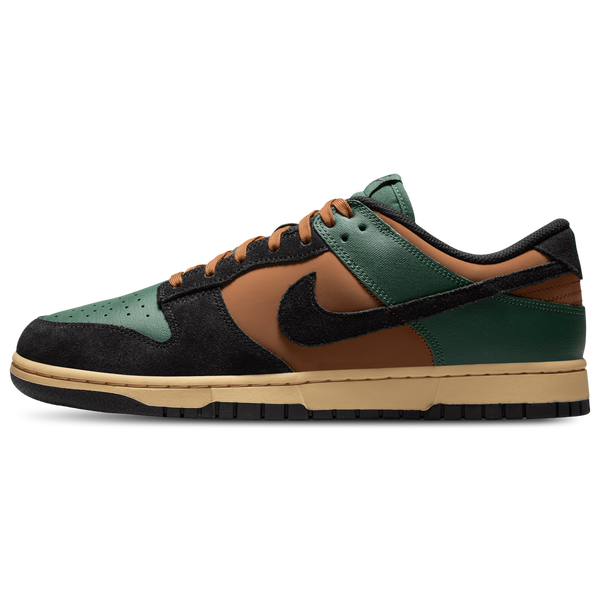 Nike Dunk Low Retro - Men's - Black/Fir/Light British Tan - Image 2