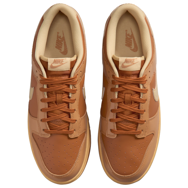 Nike Dunk Low Retro - Men's - Tawny/Sesame/Flax - Image 4