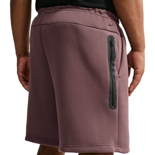 Nike Tech Fleece Shorts - Men's - Black/Tattoo - Image 2