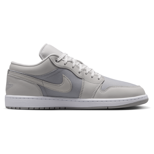 Jordan Air Jordan 1 Low SE - Men's - Off White/Light Smoke Grey/Soft Pearl
