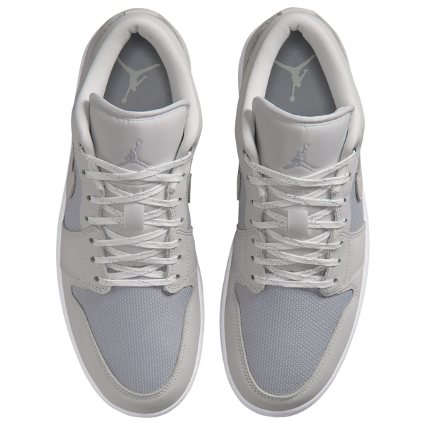 Jordan Air Jordan 1 Low SE - Men's - Off White/Light Smoke Grey/Soft Pearl - Image 4