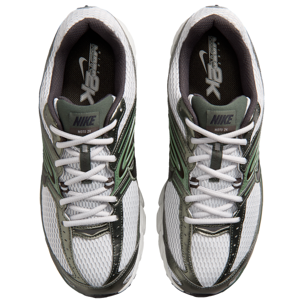Nike Air Max Moto 2K - Men's - Grey Fog/Black/Camo Green - Image 4