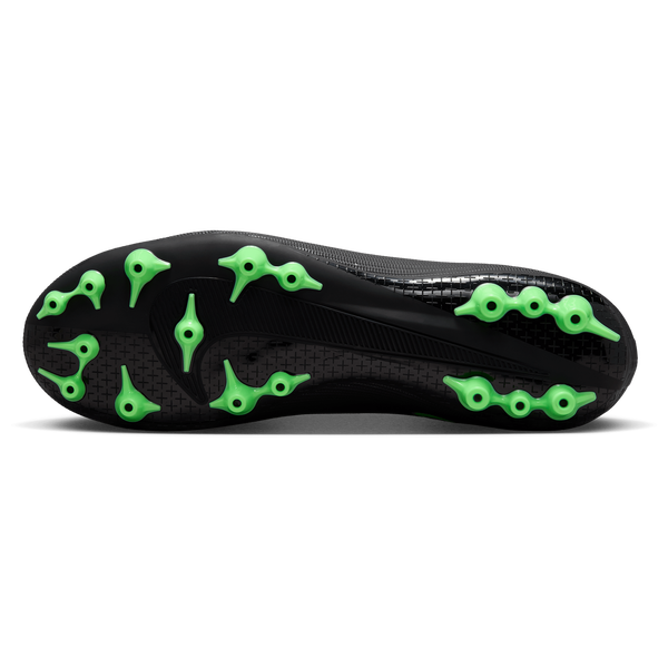 Nike Superfly 11 Academy Ag - Men's - Black/Black/Illusion Green - Image 5