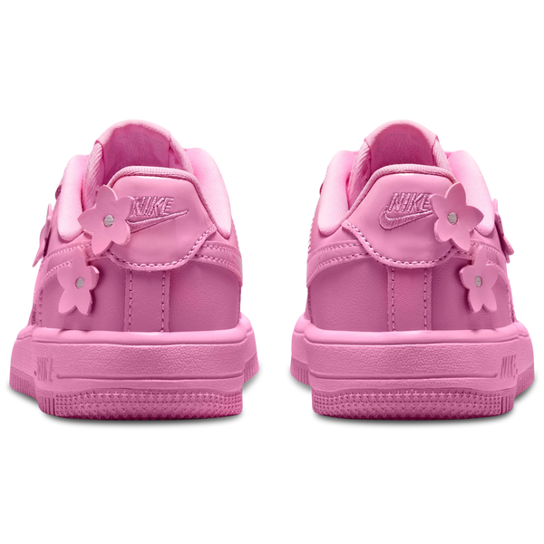 Nike Air Force 1 Low - Girls' Preschool - Silver/Pink - Image 3