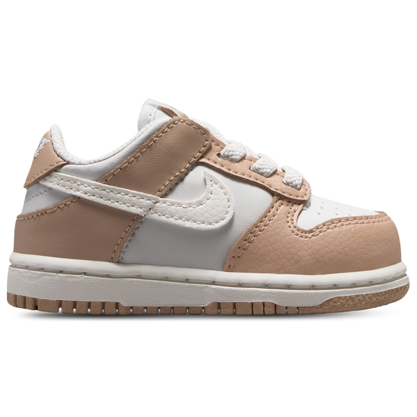Nike Dunk Low - Boys' Toddler - White/Silver