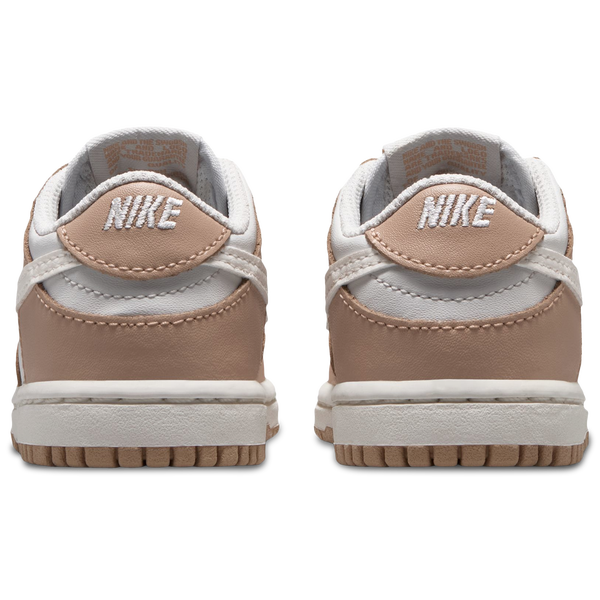 Nike Dunk Low - Boys' Toddler - White/Silver - Image 3