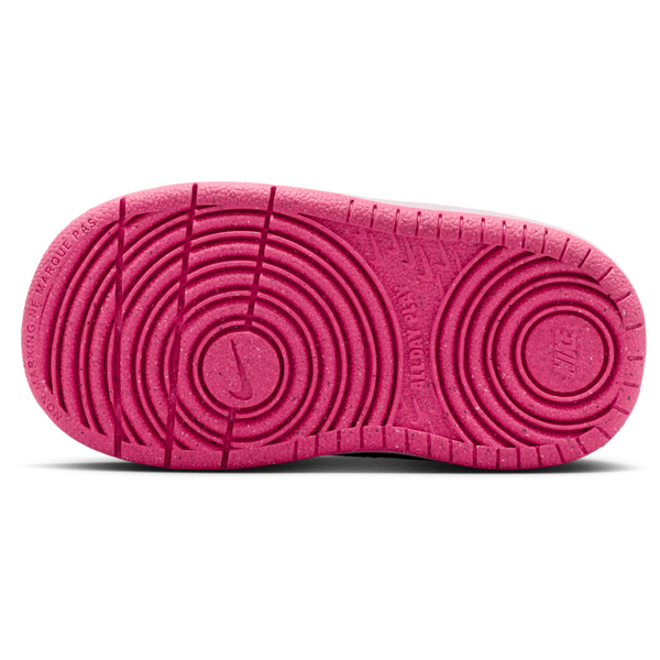Nike Court Borough Low Recraft - Girls' Toddler - Pink/White - Image 5