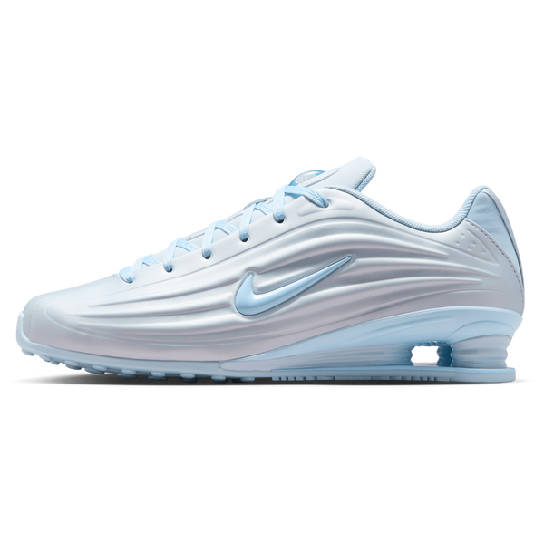 Nike Shox Z - Women's - Football Grey/Hydrogen Blue/Mtlc Silver - Image 2