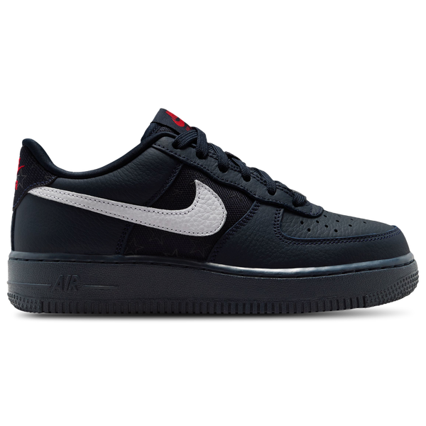 Nike Air Force 1 WC2 - Boys' Grade School - Dark Obsidian/White/Black