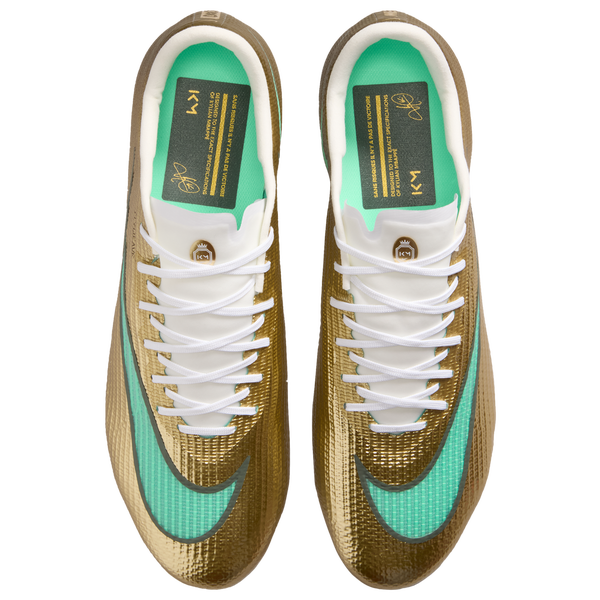 Nike Zm Superfly 11 Pro Fg Km - Men's - Metallic Gold/Green Glow - Image 4