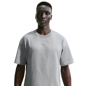 Nike Dri-Fit Short Sleeve T-Shirt - Men's - Dark Grey Heather/Black