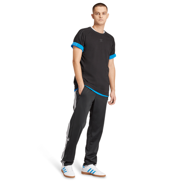 adidas Originals SST Bonded T-Shirt - Men's - Black/Black - Image 4