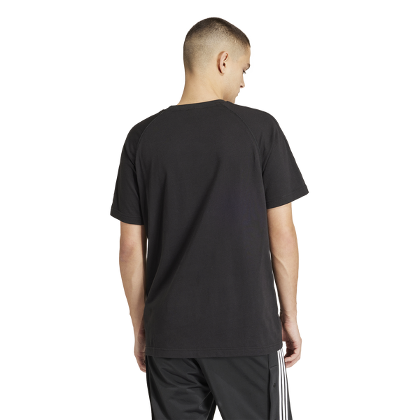 adidas Originals SST Bonded T-Shirt - Men's - Black/Black - Image 6