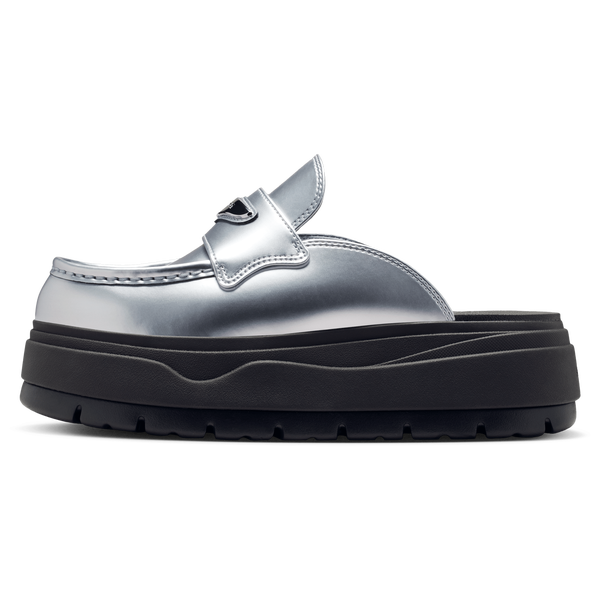 Jordan Air Jordan Mule SE - Women's - Metallic Silver/Metallic Silver/Shadow Brown - Image 2