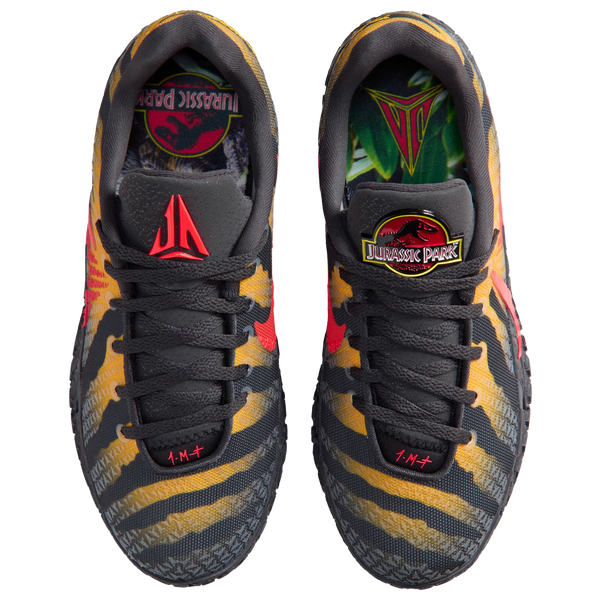 Nike Ja 3 JP - Boys' Grade School - Anthracite/Yellow Ochre/Bright Crimson - Image 4
