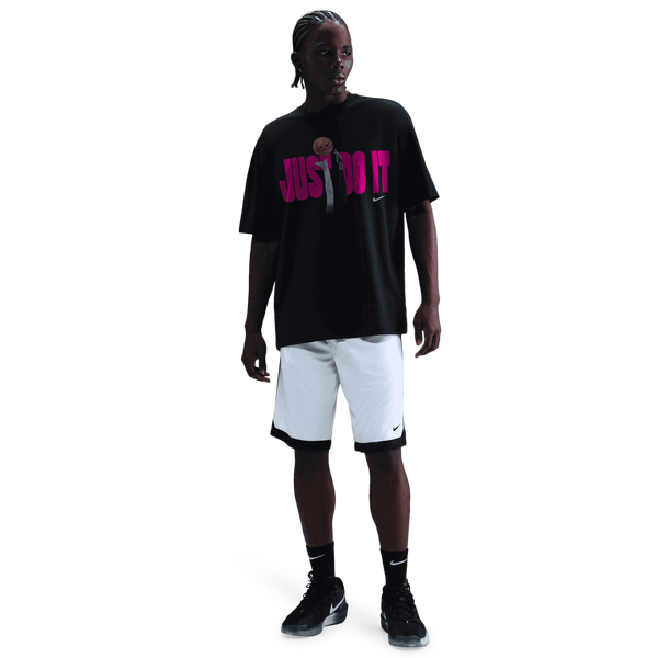 Nike Calling Basketball T-Shirt - Men's - Black - Image 4