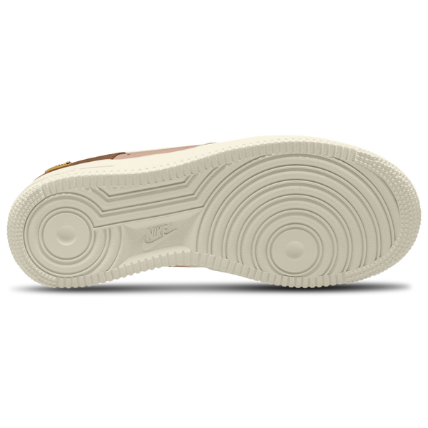 Nike Air Force 1 '07 Low Cresent - Women's - Tan/White/Gold - Image 4