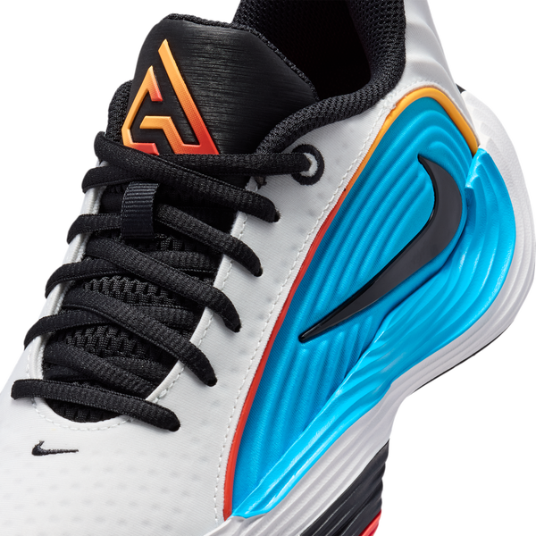 Nike Giannis Immortality 5 SE - Boys' Grade School - Off White/Black/Picante Red - Image 6