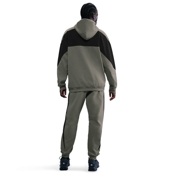 Nike Air Fleece Joggers - Men's - Black/Black/Light Army - Image 2