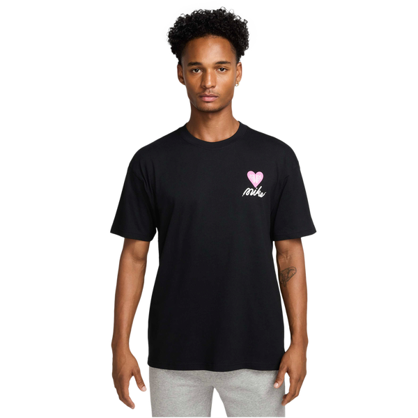 Nike M90 OC V Day T-Shirt - Men's - Black/Pink Foam