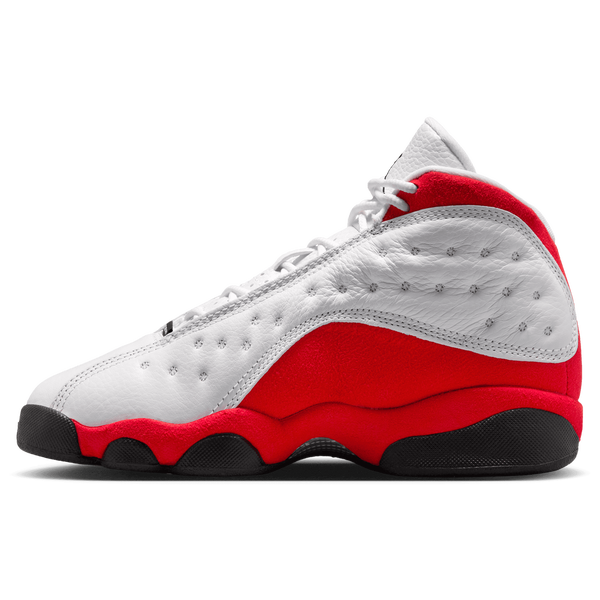 Jordan Retro 13 - Boys' Grade School - White/Black/True Red - Image 2