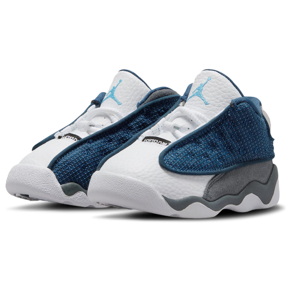 Jordan Retro 13 - Boys' Toddler - Navy/Grey/University Blue - Image 7