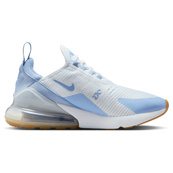 Nike Air Max 270 - Women's - Aluminum/White/Blue Tint