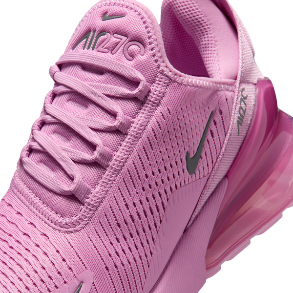Nike Air Max 270 - Women's - Lt Magenta/Lt Magenta/Smoke Grey - Image 7