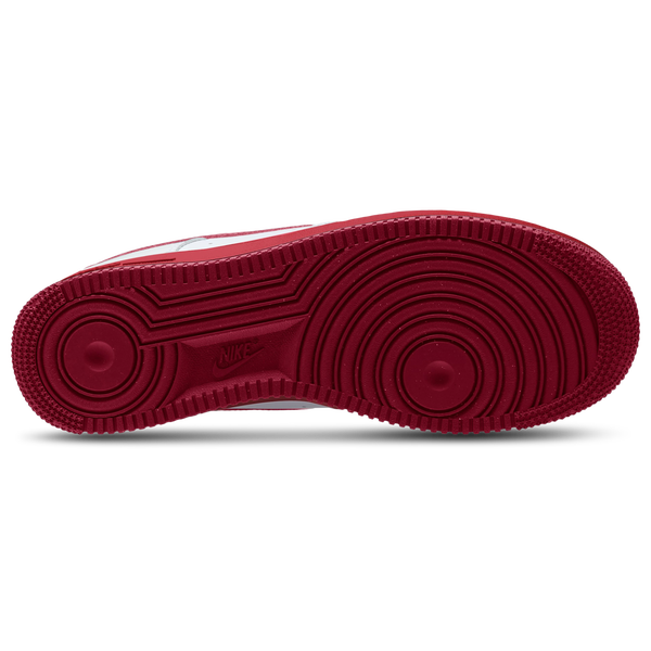 Nike Air Force 1 Low '07 - Men's - White/Mtlc Silver/Team Red - Image 4