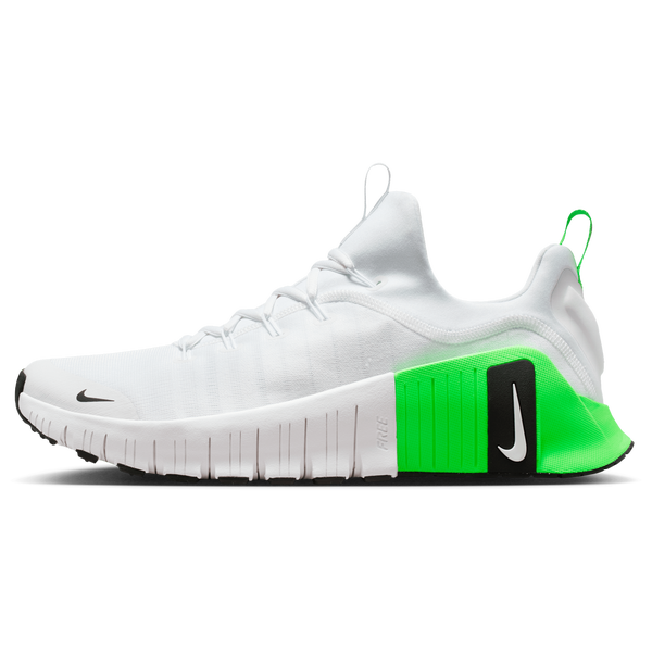 Nike Free Metcon 6 - Men's - White/Black/Green Strike - Image 2