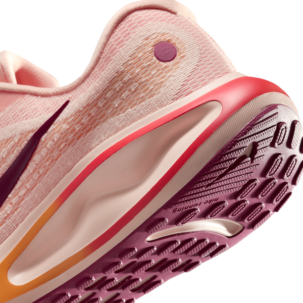 Nike Journey Run - Women's - Bordeaux/Ember Glow/Washed Coral - Image 8