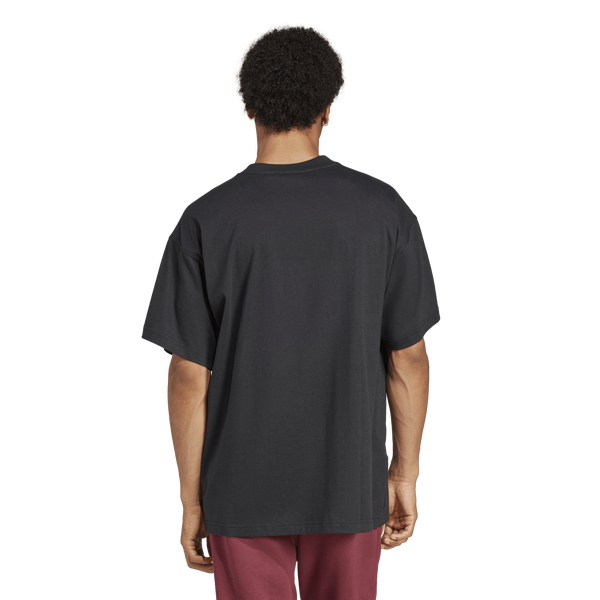 adidas Trefoil Essentials OS T-Shirt - Men's - White/Black - Image 2