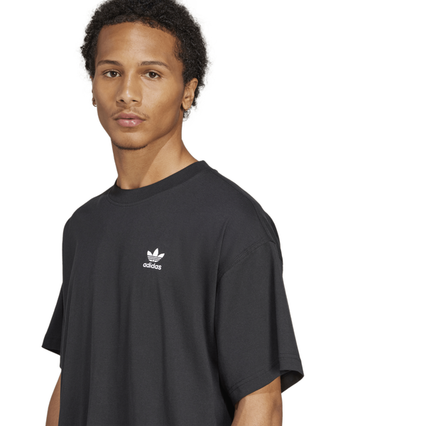 adidas Trefoil Essentials OS T-Shirt - Men's - White/Black - Image 3