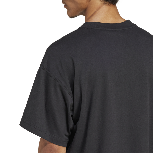 adidas Trefoil Essentials OS T-Shirt - Men's - White/Black - Image 4