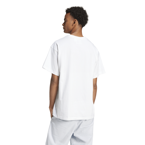 adidas Trefoil Essentials OS T-Shirt - Men's - White/Black - Image 2