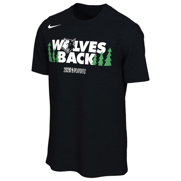 Nike NBA 2026 WCF Playoff Mantra T-Shirt - Men's - Black