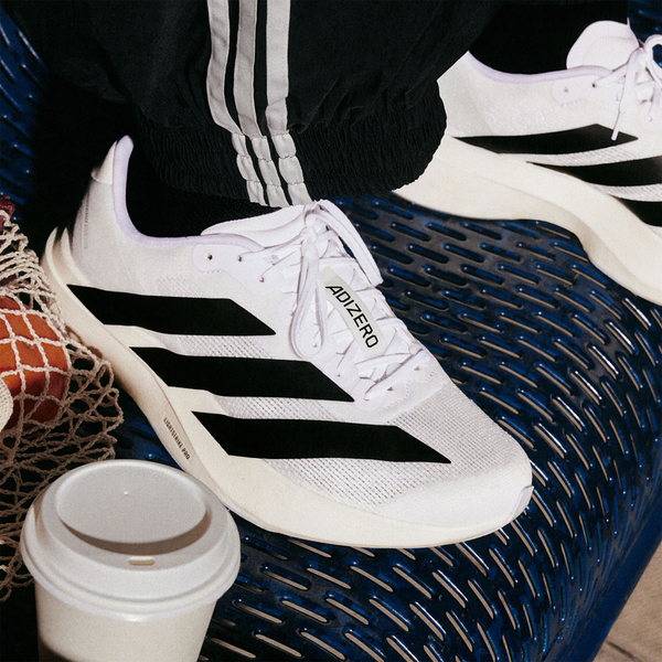 adidas Adizero Evo SL - Men's - Black/White - Image 6