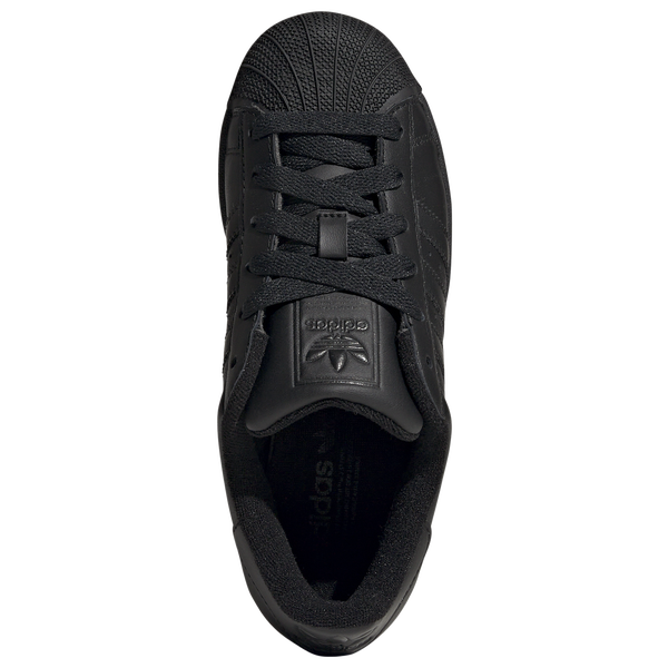adidas Originals Superstar II - Boys' Grade School - Black/Black/Black - Image 4