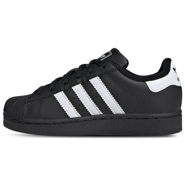 adidas Originals Superstar - Boys' Preschool - White/Black - Image 2