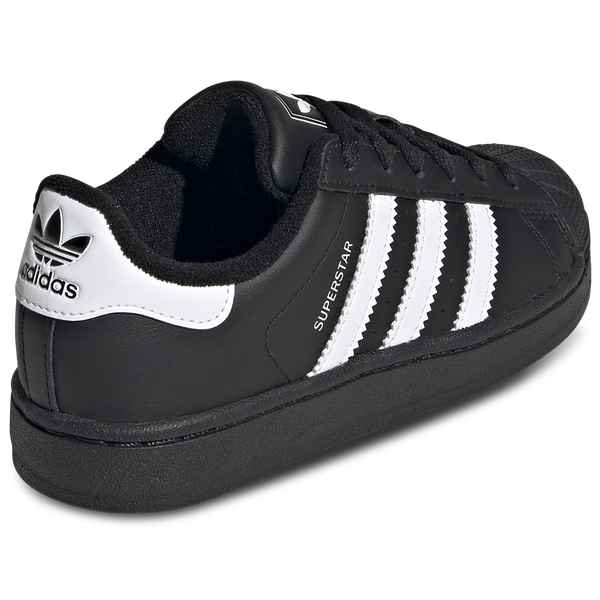 adidas Originals Superstar - Boys' Preschool - White/Black - Image 3