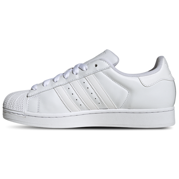 adidas Originals Superstar II - Men's - White/White/White - Image 2