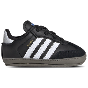 adidas Originals Samba Crib - Boys' Infant - Black/White