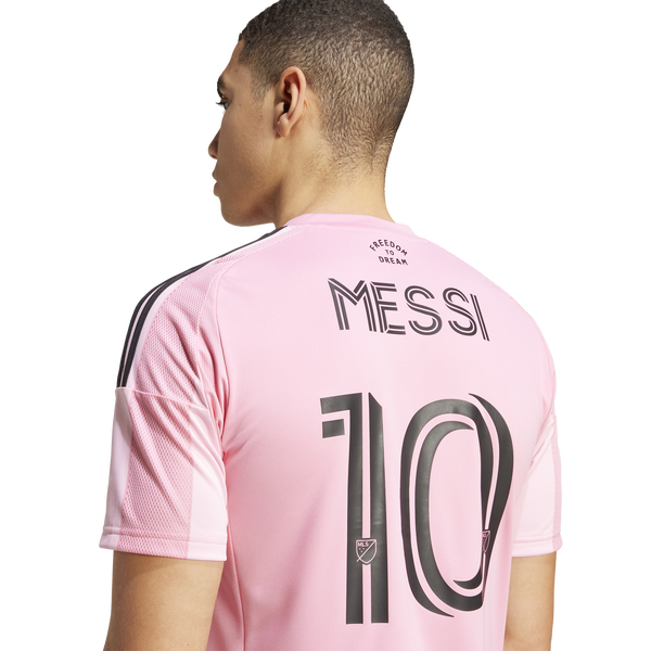adidas Inter Miami Home Jersey - Men's - Easy Pink - Image 3