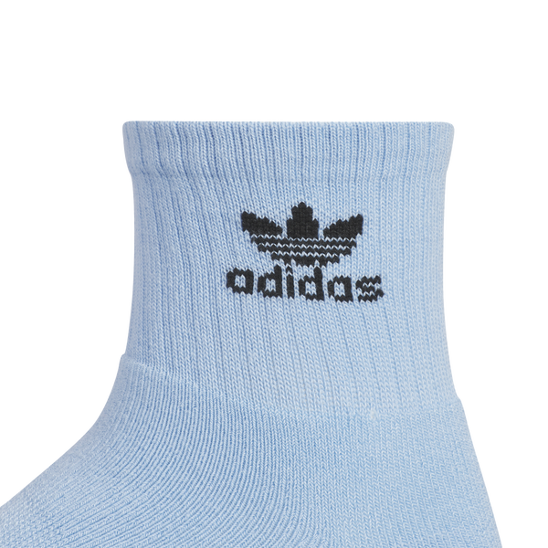 adidas Originals Trefoil Pastel 6PK Quarter Socks - Adult - Blue/Red/Green - Image 2