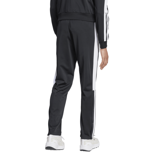 adidas 3-Stripes Colorblock Snap Pants - Men's - White/Black - Image 2
