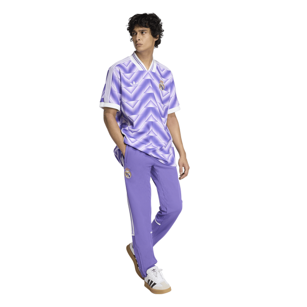 adidas Real Madrid LF Jersey - Men's - Purple Rush/White - Image 5