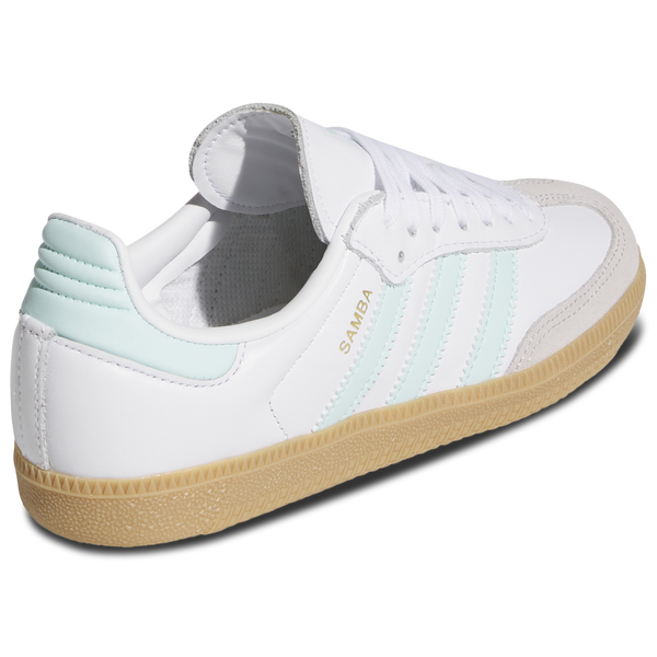 adidas Originals Samba - Boys' Grade School - Gum/Semi Flash Aqua/White - Image 3