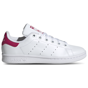 adidas Originals Stan Smith - Boys' Grade School - White/White/Bold Pink