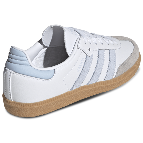 adidas Originals Samba - Boys' Grade School - Blue/White - Image 3