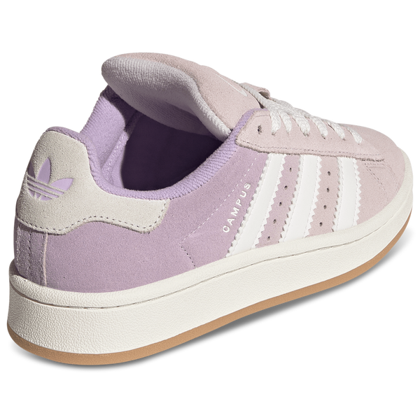 adidas Originals Campus 00s - Girls' Grade School - Core White/Almost Pink/Powder Plum - Image 3